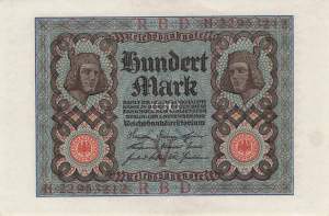 100 Mark 1920 ro.67b VH